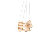 Udendørsleg - Small Foot - Wooden Horse Swing 145cm - 4774