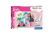 Puslespil - Clementoni Jigsaw Puzzle Super Color - Barbie Pink Floor - 27163