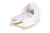 Dukke, bamse og udstyr - Small Foot - Wooden Swing Doll Bed Little Button - 11813