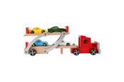 Trælegetøj - Small Foot - Car Transport Vehicle - 4222