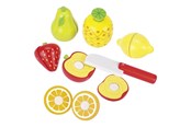 Trælegetøj - Goki Fruit with velcro - 51597