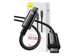 USB kabel - Baseus USB-C to USB-C cable  Tungsten Gold 240 W 1 m (black) - CAWJ040001