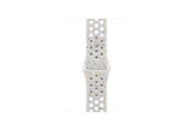 Smartwatch - Tilbehør - Apple 41mm Pure Platinum Nike Sport Band - M/L - MUUL3ZM/A