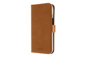 Mobil - Covers & Cases - Insmat PREMIUM FLIPCASE IPHONE 15 PRO BROWN - 650-3198