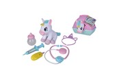Dukke, bamse og udstyr - Simba Vet Case with Plush Unicorn 20cm - 105542140