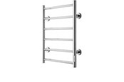 Håndklæderadiator og tilbehør - TVS Eldo 6 el håndklæderadiator med timer 690x500 mm poleret rustfrit stål - ELDO6L-T