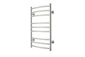 Håndklæderadiator og tilbehør - TVS Eldo 9 El Håndklæderadiator med timer 860 x 530 mm Poleret Rustfri stål - ELDO9-T