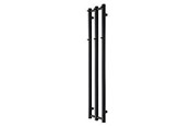 Håndklæderadiator og tilbehør - TVS Kiro 5 håndklæderadiator 1400x515 mm CC 470 mm Sort - Kiro5SORT
