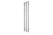 Håndklæderadiator og tilbehør - TVS Kiro 3 håndklæderadiator 1400x265 mm CC 220 mm Krom - Kiro3CR