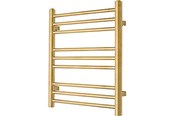 Håndklæderadiator og tilbehør - TVS Plus 9-500 håndklæderadiator 590 x 500 mm børstet guld plus ( pvd ) - PLUS9-500BG