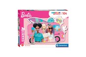 Puslespil - Clementoni Jigsaw Puzzle Super Color - Barbie Surf Bus 104 pcs. Floor - 27162