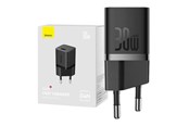 USB kabel - Baseus Mini wall charger  GaN5 30W (black) - CCGN070401