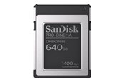 Hukommelseskort - SANDISK PRO-CINEMA - CFexpress Type-B - 1700MB/s - 640GB - SDCFEC-640G-GN4NN