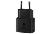 Mobil - Adaptere & Opladere - Samsung 25W USB-C GaN Power Adapter - Black - EP-T2510NBEGEU