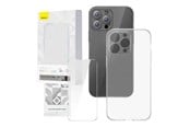Mobil - Covers & Cases - Baseus Transparent Case and Tempered Glass set Corning for iPhone 12 Pro Max - P60112200201-02