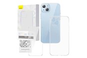 Mobil - Covers & Cases - Baseus Transparent Case and Tempered Glass set Corning for iPhone 14 Plus - P60112202201-02