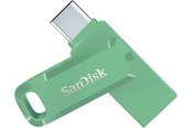 USB Stick - SANDISK Ultra Dual Drive Go - Absintgrøn - 256GB - USB Stick - SDDDC3-256G-G46AG