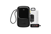 Powerbank - Baseus Powerbank Qpow PRO with Lightning cable USB-C port and USB 20000mAh 20W (Black) Powerbank - Sort - 20000 mAh - PPQD060201