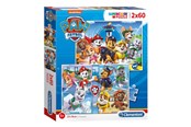 Puslespil - Clementoni Puzzle PAW Patrol 2x60st. Floor - 21617