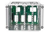 Harddisk - tilbehør - HP E 8SFF x4 U.3 Mid Tray Tri-Mode Drive Cage Kit - P48816-B21