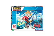 Puslespil - Clementoni Jigsaw Puzzle Super Sonic 104pcs. Floor - 27267