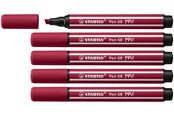 Skrive- og Tegneværktøjer - STABILO Pen 68 MAX - Fibre-tip Pen with Thick Chisel Tip - Heather Purple - 768/19