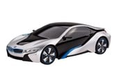 Fjernstyret - RASTAR R/C 1:24 BMW I8 Silver - 48400