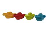 Babylegetøj - Happy Baby Bath Time Boats 4-Pack - 502205