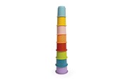 Babylegetøj - Happy Baby Regnbuefarvede Stablekopper 8 stk. - 502222