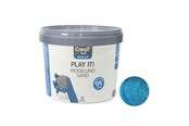 Kreativt Legetøj - Creall Play It Play Sand Blue 750gr. - 03205