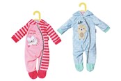 Dukker & Tilbehør - Dolly Moda Onesies 2 assorted 43cm - 870488