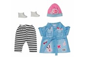 Dukker & Tilbehør - Baby Born Luksus Jeans Kjole - 835258