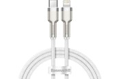 USB kabel - Baseus USB-C cable for Lightning  Cafule PD 20 W 2 m (white) - CATLJK-B02