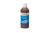 Kreativt Legetøj - Creall Lino Blockprint Paint Brown 250ml - 37008