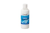 Kreativt Legetøj - Creall Lino Blockprint Paint White 250ml - 37010