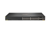 Switch - Hewlett Packard Enterprise HPE Aruba Networking CX 6200F 24G Class 4 PoE 4SFP 370W Switch - S0M82A#ABB