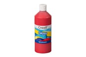 Kreativt Legetøj - Creall Gloss Gloss Paint Red 500ml - 01273