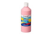 Kreativt Legetøj - Creall Gloss Gloss Paint Pink 500ml - 01280