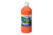 Kreativt Legetøj - Creall Transparent Paint Orange 500ml - 23022