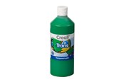 Kreativt Legetøj - Creall Transparent Paint Green 500ml - 23026