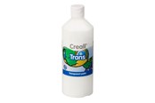 Kreativt Legetøj - Creall Transparent Paint White 500ml - 23028