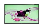 Digital skiltning & Hotel - Philips 86BDL4052E E-Line - 86" Class (85.6" viewable) LED-backlit LCD display - 4K - for digital signage / interactive communication - 86BDL4052E/02