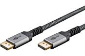 Skærmkabel - Pro Displayport 1.4 Sleeved - 5m - Sort - HDMI1.4SL5