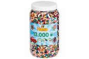 Kreativt Legetøj - Hama Beads in Pot - Mix 13000 pcs - 211-58
