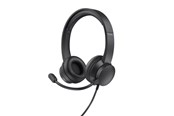 Hovedtelefoner/headset - Trust Ayda USB-A - Black - 25088