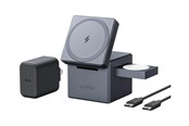 Mobil - Adaptere & Opladere - Anker 3-in-1 15W Cube with MagSafe - Grey - Y1811G11