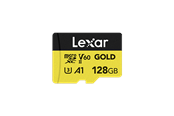 Hukommelseskort - Lexar Professional GOLD MicroSDXC - 280MB/s - 128GB - LMSGOLD128G-BNNNG