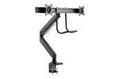 Skærmholder - Gembird Monitor Arm - Adjustable arm 2-display 17"-32" - MA-DA2-04