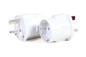 Kabler - diverse - Gembird Cablexpert - power connector adaptor - 3-pole to CEE 7/4 - A-AC-EUFUKM-01