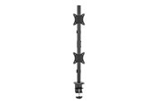 Skærmholder - Gembird Monitor Arm Pole - Vertical desk 2-display 17"-32" - MA-D2-02